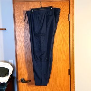 Women's Old Navy navy blue cargo pants, size xl tall